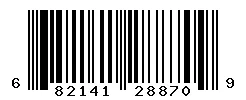 UPC barcode 682141288709