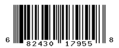UPC barcode number 682430179558