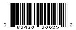 UPC barcode number 682430200252