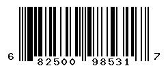 UPC barcode number 682500985317