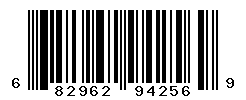 UPC barcode number 682962942569