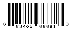 UPC barcode number 683405686613