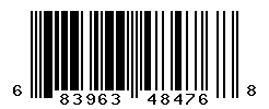 UPC barcode number 683963484768