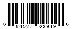 upc 684587029496 barcode image