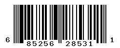 UPC barcode 685256285311