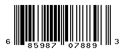UPC barcode number 685987078893