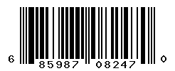 UPC barcode number 685987082470