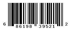 UPC barcode 686198395212