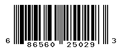 UPC barcode number 686560250293