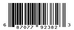 UPC barcode number 687077923823