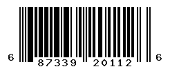 UPC barcode number 687339201126