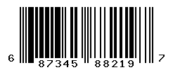 UPC barcode number 687345882197