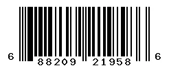UPC barcode 688209219586