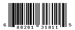 UPC barcode number 688281318115