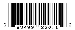UPC barcode 688499220712