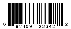 upc 688499233422 barcode image