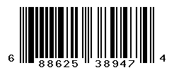 upc 688625389474 barcode image