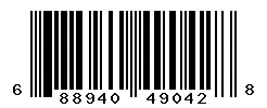 UPC barcode 688940490428