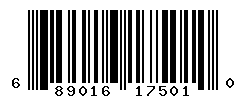 UPC barcode number 689016175010