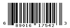 UPC barcode number 689016175423