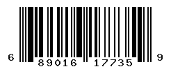 UPC barcode number 689016177359