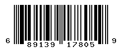 UPC barcode number 689139178059