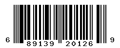 UPC barcode number 689139201269