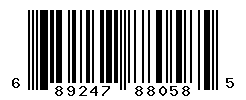 UPC barcode number 689247880585