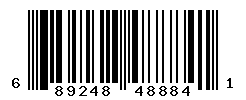 UPC barcode number 689248488841