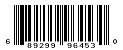 UPC barcode number 689299964530