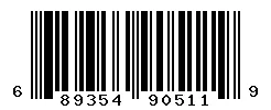 689354905119 barcode