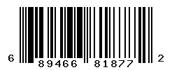 UPC barcode number 689466818772
