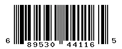 689530441165 barcode