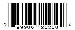 UPC barcode number 689960252560