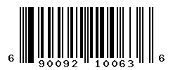 upc 690092100636 barcode image