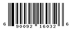 upc 690092160326 barcode image