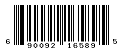 UPC barcode number 690092165895