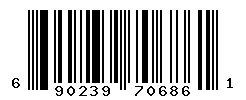 UPC barcode number 6902395706861 lookup