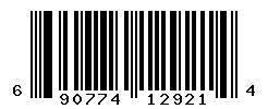 UPC barcode number 690774129214