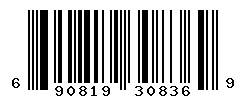 UPC barcode number 690819308369