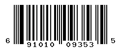 691010093535 barcode