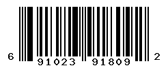 upc 691023918092 barcode image