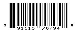 upc 691115707948 barcode image