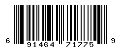 UPC barcode number 691464717759