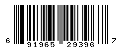 UPC barcode number 691965293967