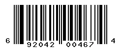 UPC barcode 692042004674