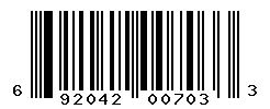 UPC barcode 692042007033