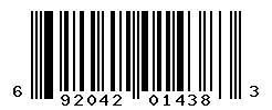 UPC barcode 692042014383