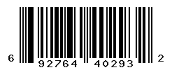 UPC barcode number 692764402932
