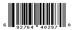 UPC barcode number 692764402970